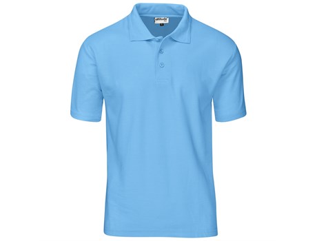 Mens Basic Pique Golf Shirt - Image 3